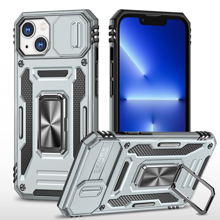Armor PC + TPU Camera Shield Phone Case, For iPhone 16, For iPhone 15 Pro Max, For iPhone 15 Pro, For iPhone 15 Plus, For iPhone 15
