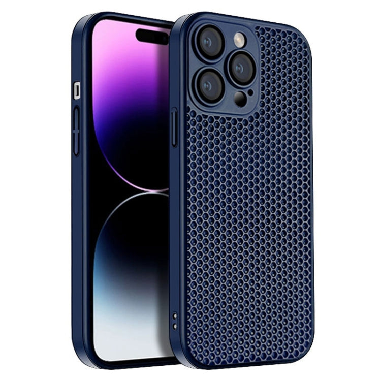 جراب هاتف كمبيوتر شخصي مشع على شكل قرص العسل، مناسب لأجهزة iPhone 14 Plus وiPhone 14 وiPhone 14 Pro وiPhone 14 Pro Max وiPhone 13 Pro Max وiPhone 13 Pro