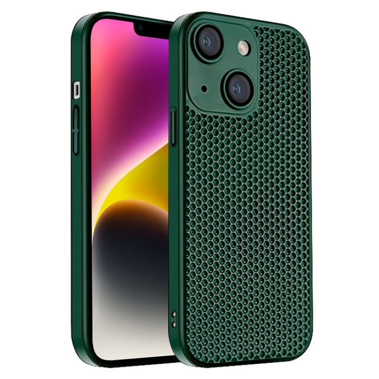 جراب هاتف كمبيوتر شخصي مشع على شكل قرص العسل، مناسب لأجهزة iPhone 14 Plus وiPhone 14 وiPhone 14 Pro وiPhone 14 Pro Max وiPhone 13 Pro Max وiPhone 13 Pro