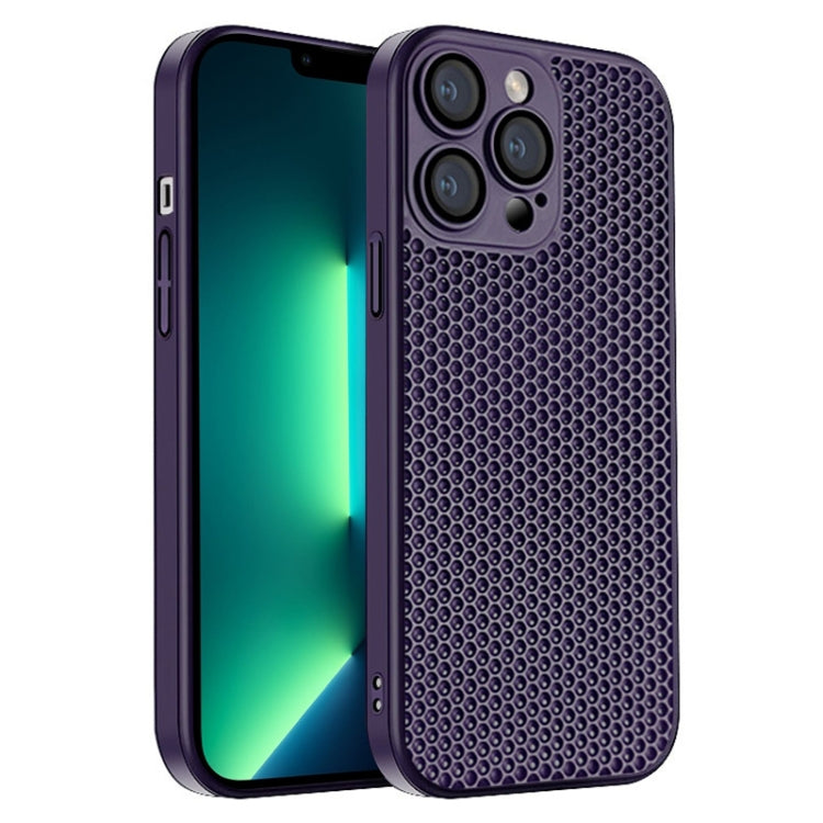 جراب هاتف كمبيوتر شخصي مشع على شكل قرص العسل، مناسب لأجهزة iPhone 14 Plus وiPhone 14 وiPhone 14 Pro وiPhone 14 Pro Max وiPhone 13 Pro Max وiPhone 13 Pro