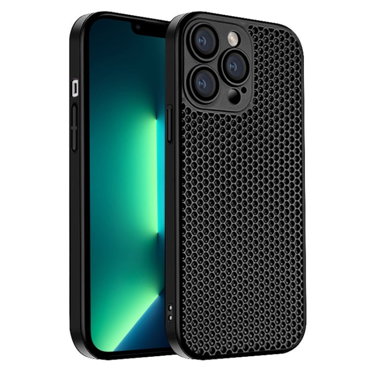 جراب هاتف كمبيوتر شخصي مشع على شكل قرص العسل، مناسب لأجهزة iPhone 14 Plus وiPhone 14 وiPhone 14 Pro وiPhone 14 Pro Max وiPhone 13 Pro Max وiPhone 13 Pro
