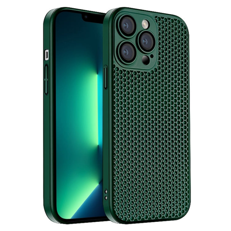 جراب هاتف كمبيوتر شخصي مشع على شكل قرص العسل، مناسب لأجهزة iPhone 14 Plus وiPhone 14 وiPhone 14 Pro وiPhone 14 Pro Max وiPhone 13 Pro Max وiPhone 13 Pro