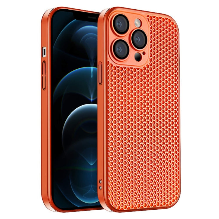 جراب هاتف كمبيوتر شخصي مشع على شكل قرص العسل، مناسب لأجهزة iPhone 13 وiPhone 12 وiPhone 12 Pro Max وiPhone 12 Pro وiPhone 11 Pro Max وiPhone 11