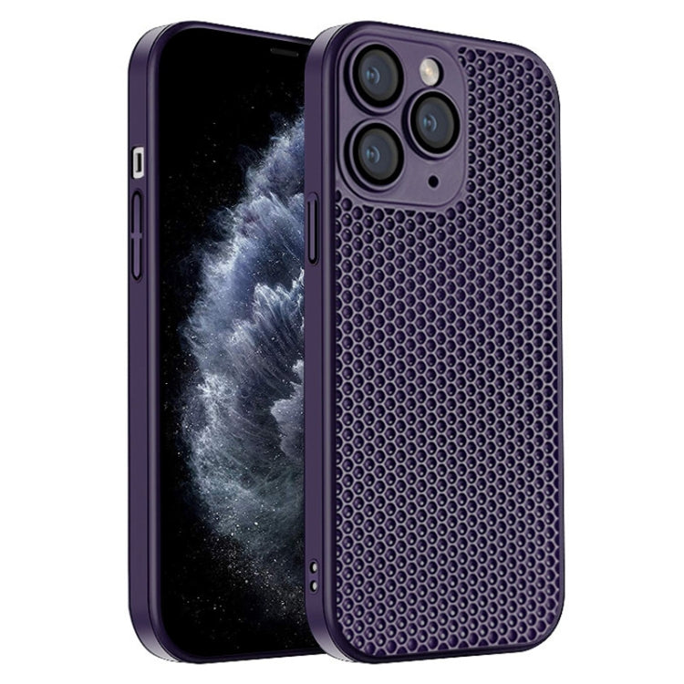 جراب هاتف كمبيوتر شخصي مشع على شكل قرص العسل، مناسب لأجهزة iPhone 13 وiPhone 12 وiPhone 12 Pro Max وiPhone 12 Pro وiPhone 11 Pro Max وiPhone 11