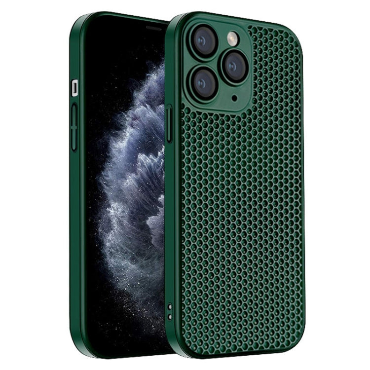 جراب هاتف كمبيوتر شخصي مشع على شكل قرص العسل، مناسب لأجهزة iPhone 13 وiPhone 12 وiPhone 12 Pro Max وiPhone 12 Pro وiPhone 11 Pro Max وiPhone 11