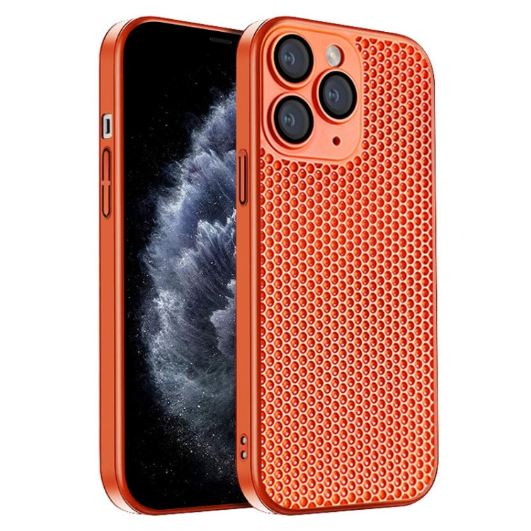 جراب هاتف كمبيوتر شخصي مشع على شكل قرص العسل، مناسب لأجهزة iPhone 13 وiPhone 12 وiPhone 12 Pro Max وiPhone 12 Pro وiPhone 11 Pro Max وiPhone 11