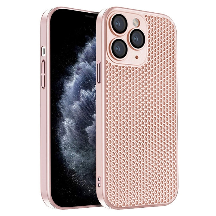 جراب هاتف كمبيوتر شخصي مشع على شكل قرص العسل، مناسب لأجهزة iPhone 13 وiPhone 12 وiPhone 12 Pro Max وiPhone 12 Pro وiPhone 11 Pro Max وiPhone 11
