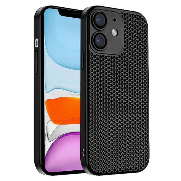 جراب هاتف كمبيوتر شخصي مشع على شكل قرص العسل، مناسب لأجهزة iPhone 13 وiPhone 12 وiPhone 12 Pro Max وiPhone 12 Pro وiPhone 11 Pro Max وiPhone 11