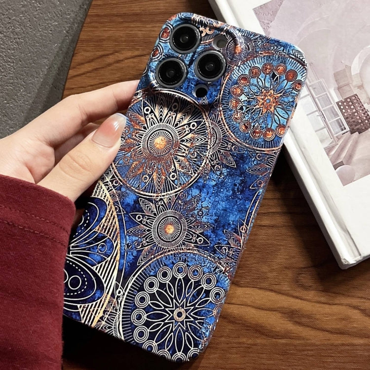 جراب هاتف PC بفتحة دقيقة بنمط مرسوم، مناسب لهاتف iPhone 11 Pro Max