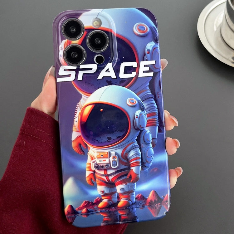 جراب هاتف PC بفتحة دقيقة بنمط مرسوم، مناسب لهاتف iPhone 11 Pro Max