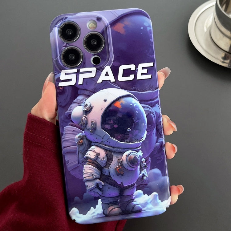 جراب هاتف PC بفتحة دقيقة بنمط مرسوم، مناسب لهاتف iPhone 11 Pro Max