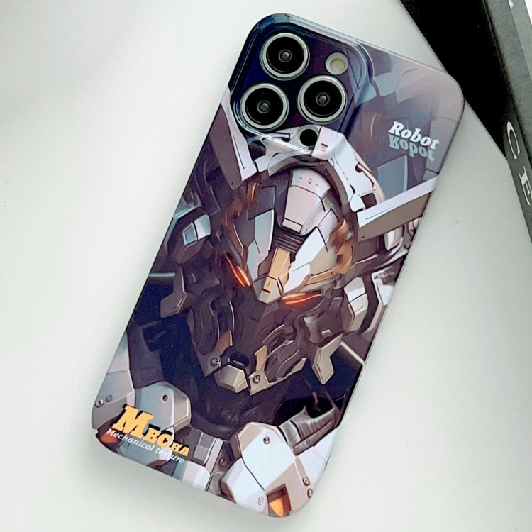 جراب هاتف PC بفتحة دقيقة بنمط مرسوم، مناسب لهاتف iPhone 11 Pro