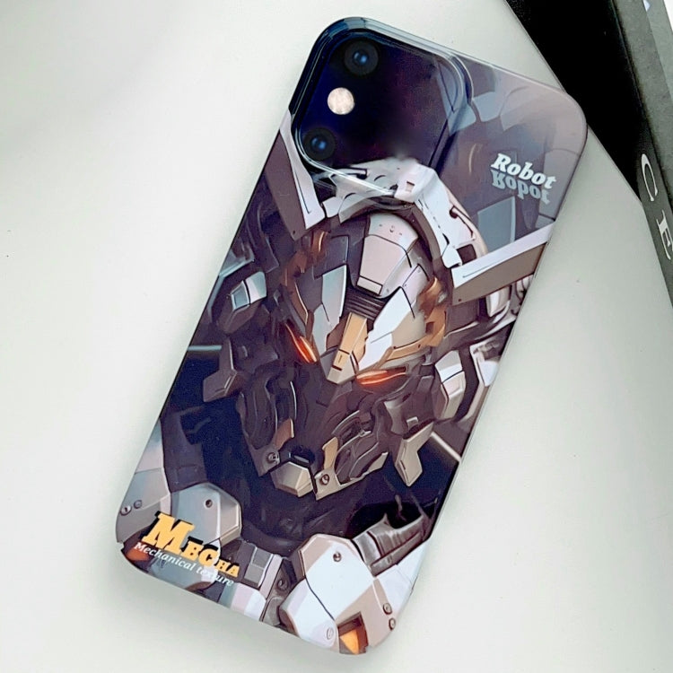جراب هاتف PC بفتحات دقيقة بنمط مرسوم، لهاتف iPhone XS Max