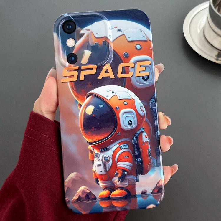 جراب هاتف PC بفتحات دقيقة بنمط مرسوم، لهاتف iPhone XS Max