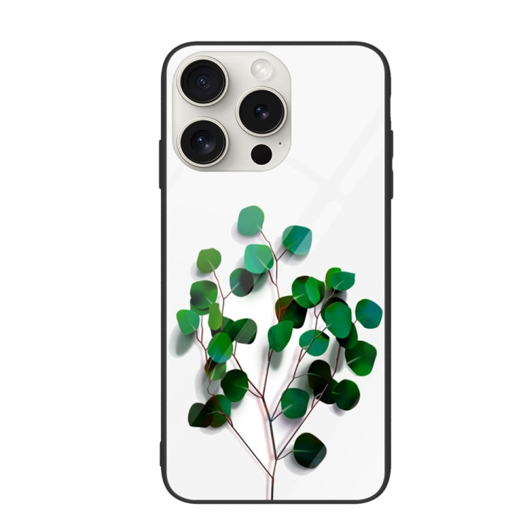 Colorful Painted Glass Phone Case, For iPhone 16 Pro Max, For iPhone 16 Pro, For iPhone 16 Plus