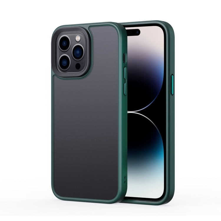 جراب هاتف مقاوم للصدمات بظهر غير لامع، مناسب لأجهزة iPhone 15 Pro Max وiPhone 15 Pro وiPhone 15 Plus وiPhone 15