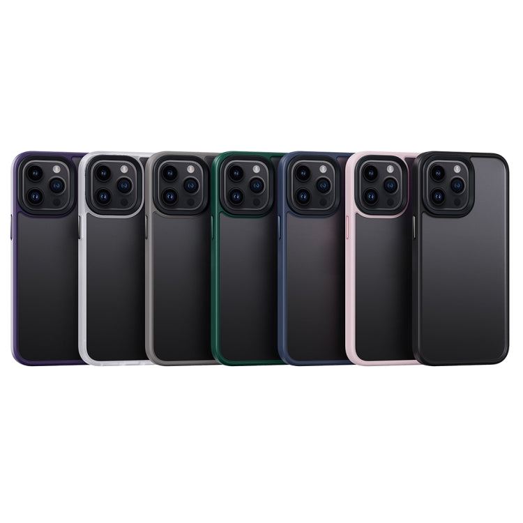 جراب هاتف مقاوم للصدمات بظهر غير لامع، مناسب لأجهزة iPhone 15 Pro Max وiPhone 15 Pro وiPhone 15 Plus وiPhone 15