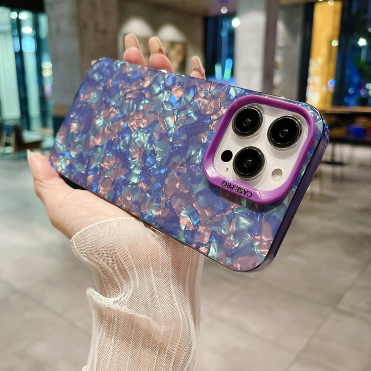 جراب هاتف IMD Shell Texture TPU + Acrylic، لهاتف iPhone XR وiPhone XS Max