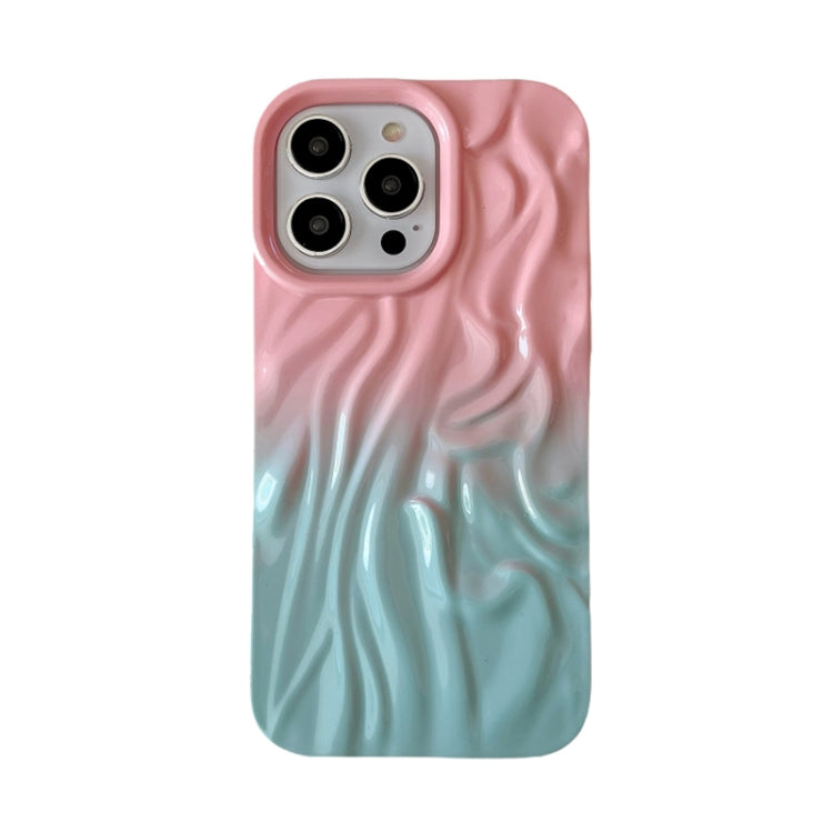 جراب هاتف TPU بملمس زيتي متدرج التجاعيد، مناسب لأجهزة iPhone 13 Pro وiPhone 13 وiPhone 12 وiPhone 12 Pro Max وiPhone 12 Pro