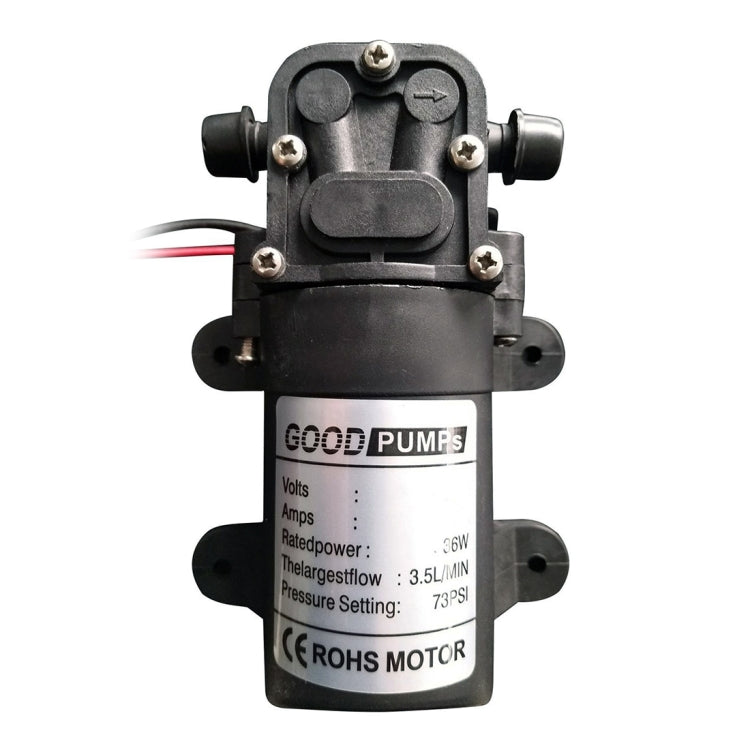 Automotive / Agricultural Electric Sprayer Pump Miniature High Voltage DC Diaphragm Pump Single Thread, 12V, 24V