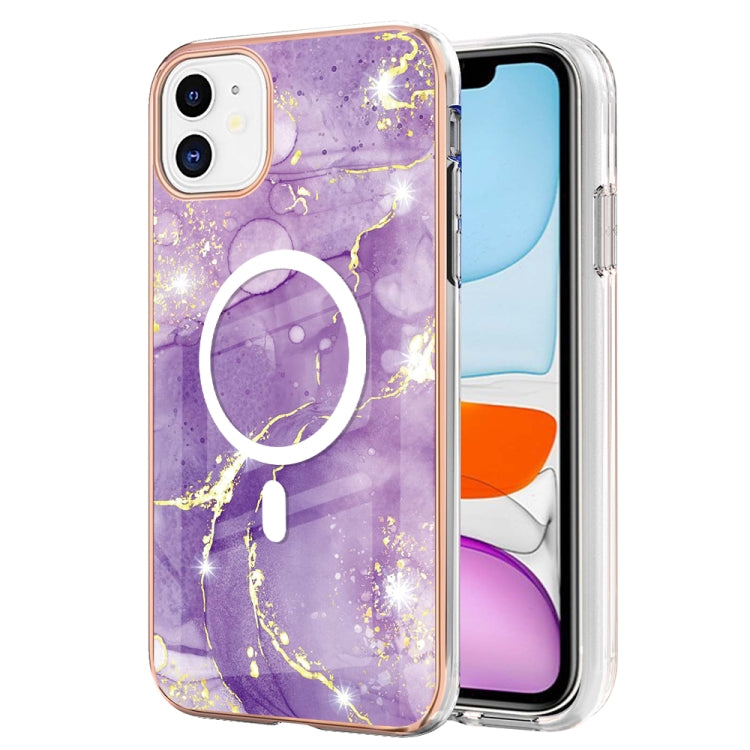 Marble Pattern Dual-side IMD Magsafe TPU Phone Case, For iPhone 12 / 12 Pro, For iPhone 12 Pro Max, For iPhone 11 Pro Max, For iPhone 11, For iPhone 11 Pro