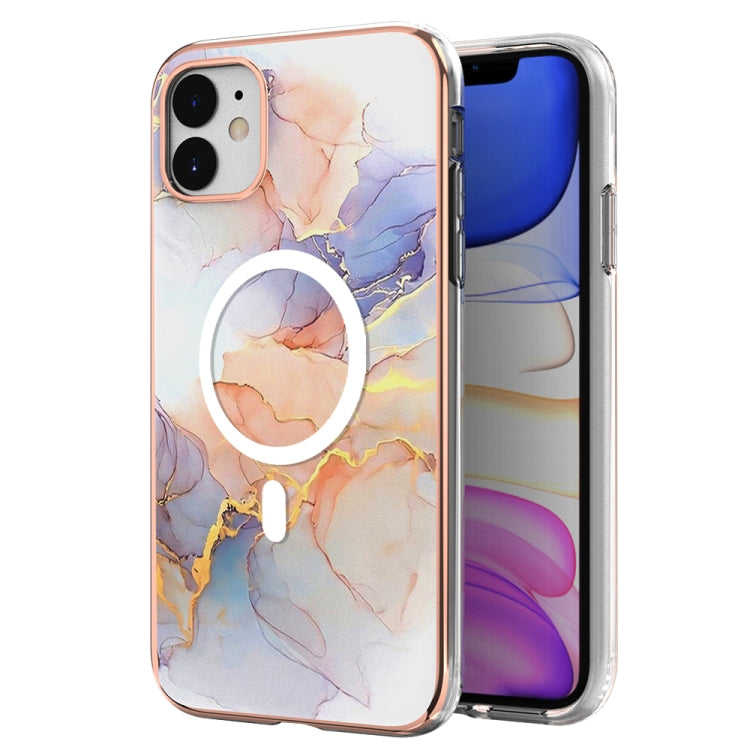 Marble Pattern Dual-side IMD Magsafe TPU Phone Case, For iPhone 12 / 12 Pro, For iPhone 12 Pro Max, For iPhone 11 Pro Max, For iPhone 11, For iPhone 11 Pro