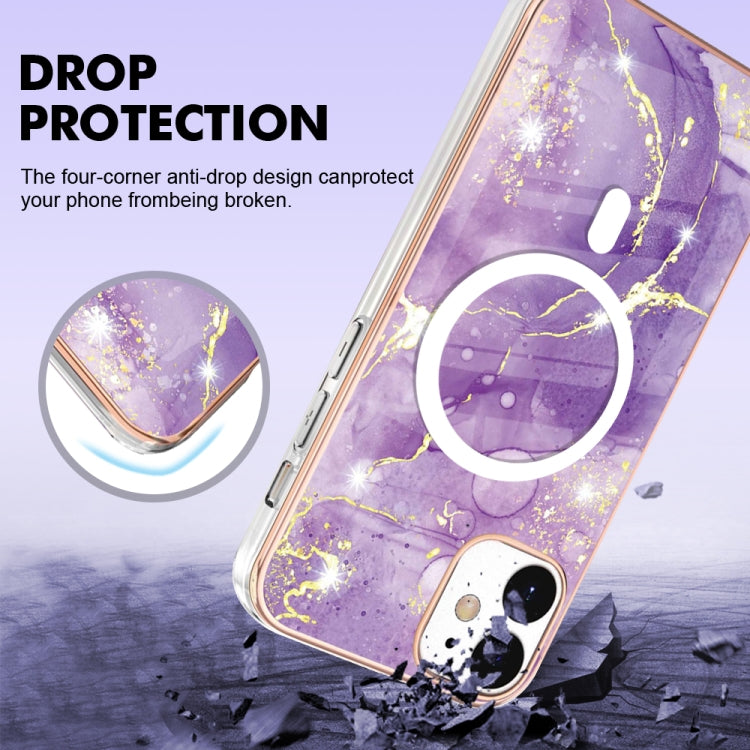 Marble Pattern Dual-side IMD Magsafe TPU Phone Case, For iPhone 12 / 12 Pro, For iPhone 12 Pro Max, For iPhone 11 Pro Max, For iPhone 11, For iPhone 11 Pro