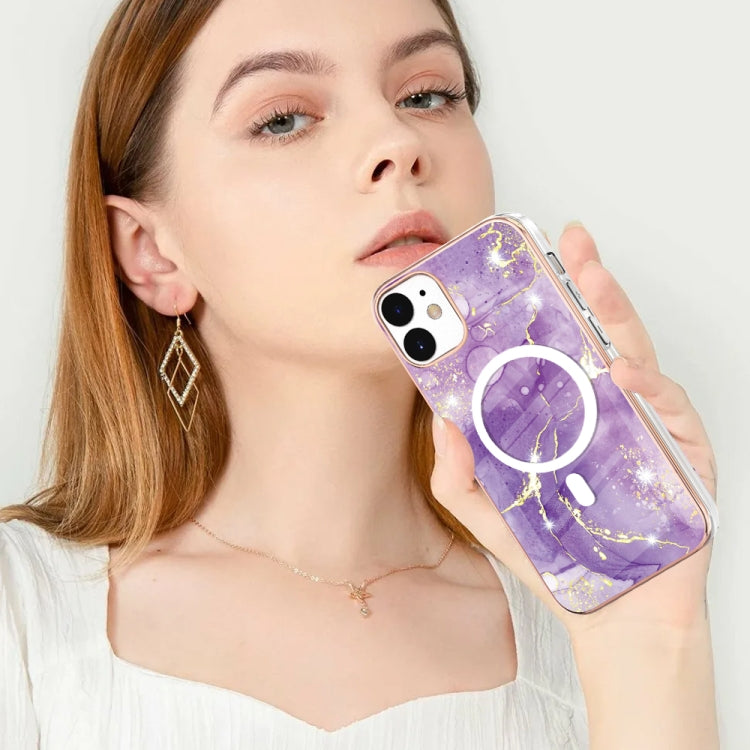 Marble Pattern Dual-side IMD Magsafe TPU Phone Case, For iPhone 12 / 12 Pro, For iPhone 12 Pro Max, For iPhone 11 Pro Max, For iPhone 11, For iPhone 11 Pro