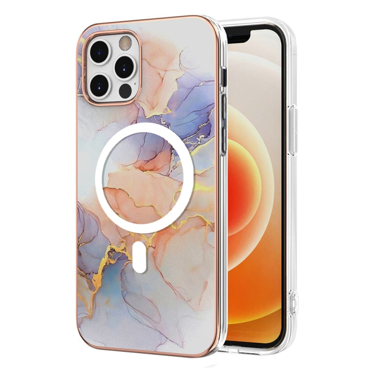 Marble Pattern Dual-side IMD Magsafe TPU Phone Case, For iPhone 12 / 12 Pro, For iPhone 12 Pro Max, For iPhone 11 Pro Max, For iPhone 11, For iPhone 11 Pro