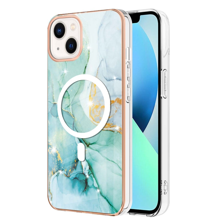Marble Pattern Dual-side IMD Magsafe TPU Phone Case, For iPhone 15 Pro Max, For iPhone 14 Plus, For iPhone 15 Pro, For iPhone 14, For iPhone 14 Pro, For iPhone 15 Plus