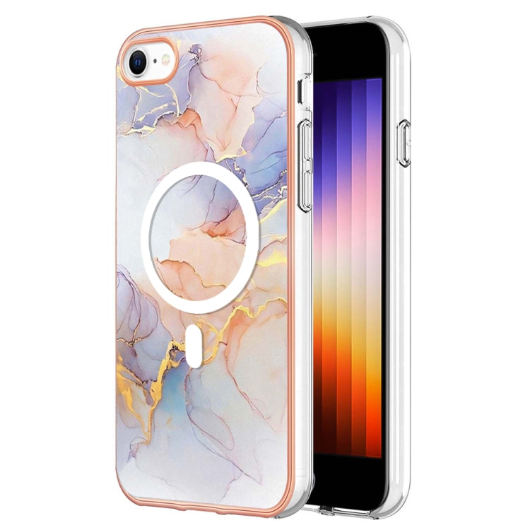 Marble Pattern Dual-side IMD Magsafe TPU Phone Case, For iPhone 15, For iPhone 14 Pro Max, For iPhone 8 / SE 2022 / 2020, For iPhone 13 Pro Max, For iPhone 13 Pro, For iPhone 13