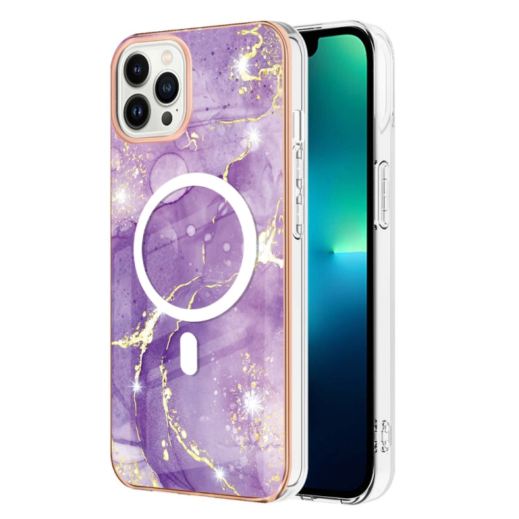 Marble Pattern Dual-side IMD Magsafe TPU Phone Case, For iPhone 15 Pro Max, For iPhone 14 Plus, For iPhone 15 Pro, For iPhone 14, For iPhone 14 Pro, For iPhone 15 Plus