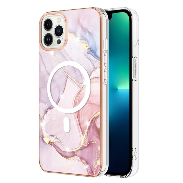 Marble Pattern Dual-side IMD Magsafe TPU Phone Case, For iPhone 15 Pro Max, For iPhone 14 Plus, For iPhone 15 Pro, For iPhone 14, For iPhone 14 Pro, For iPhone 15 Plus