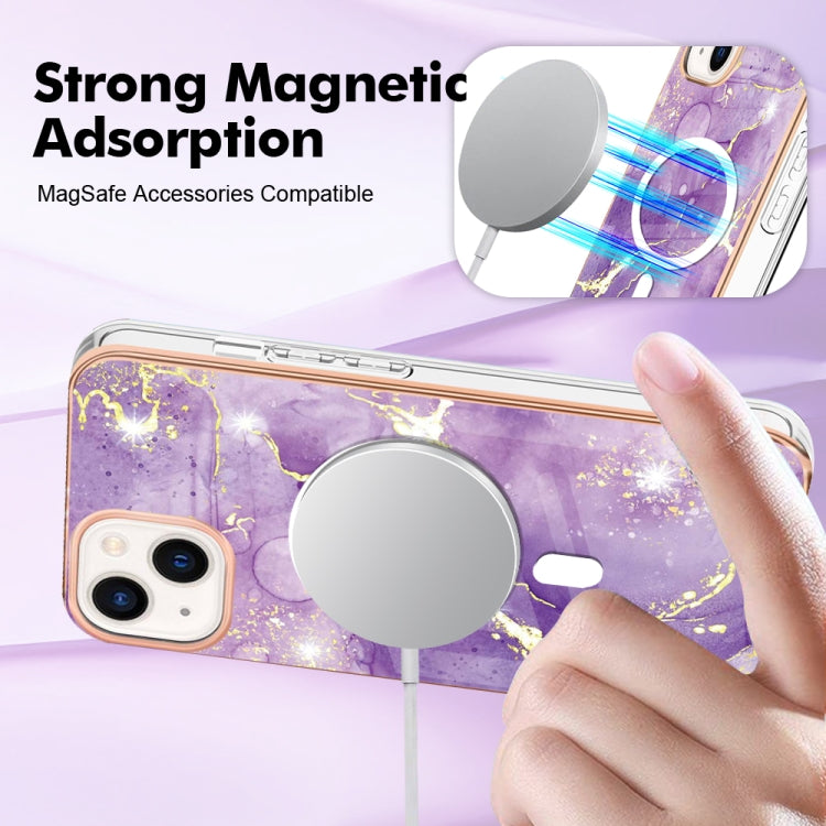 Marble Pattern Dual-side IMD Magsafe TPU Phone Case, For iPhone 15, For iPhone 14 Pro Max, For iPhone 8 / SE 2022 / 2020, For iPhone 13 Pro Max, For iPhone 13 Pro, For iPhone 13