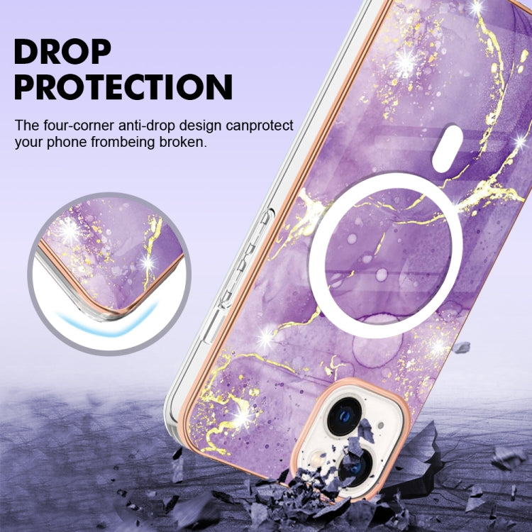 Marble Pattern Dual-side IMD Magsafe TPU Phone Case, For iPhone 15, For iPhone 14 Pro Max, For iPhone 8 / SE 2022 / 2020, For iPhone 13 Pro Max, For iPhone 13 Pro, For iPhone 13
