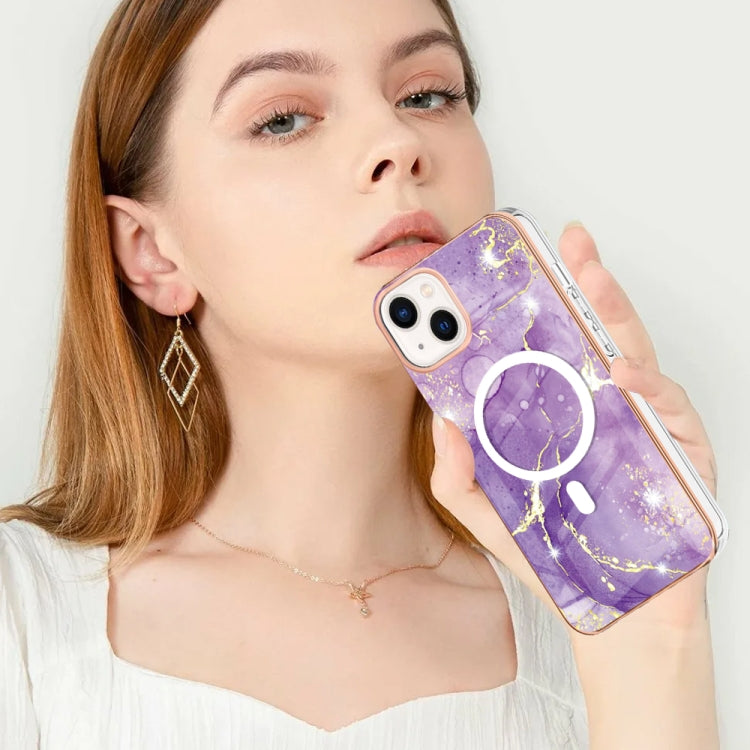 Marble Pattern Dual-side IMD Magsafe TPU Phone Case, For iPhone 15, For iPhone 14 Pro Max, For iPhone 8 / SE 2022 / 2020, For iPhone 13 Pro Max, For iPhone 13 Pro, For iPhone 13