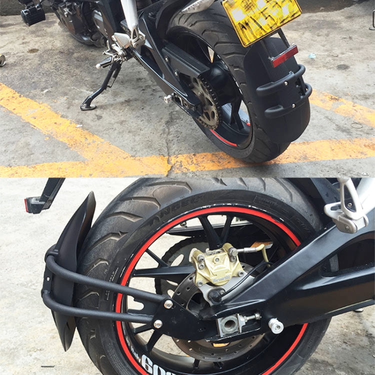 Motorcycle Stainless Steel Modified Rear Wheel Fender Dustproof Splash Flaps Mudguards Fender Guard, A Style Foot, B Style Foot, C Style Foot, D Style Foot, E Style Foot
