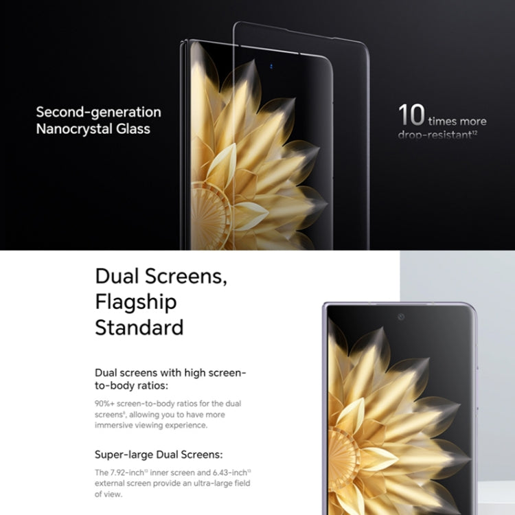 Honor Magic V2 Ultimate 5G، شاشة 7.92 بوصة + شاشة 6.43 بوصة MagicOS 7.2 Snapdragon 8 Gen2 ثماني النواة حتى 3.36 جيجاهرتز، الشبكة: 5G، OTG، لا يدعم Google Play، 16 جيجابايت + 1 تيرابايت