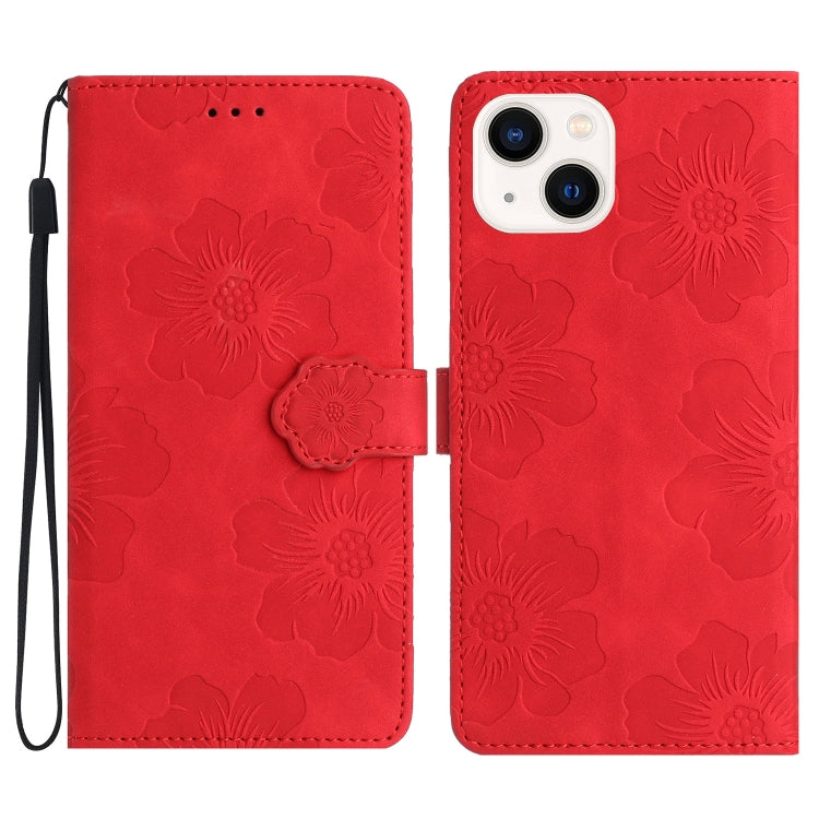 Flower Embossing Pattern Leather Phone Case, For iPhone 15 Pro Max, For iPhone 15 Pro, For iPhone 15 Plus, For iPhone 15, For iPhone 14 Plus, For iPhone 14, For iPhone 14 Pro, For iPhone 14 Pro Max, For iPhone 13 Pro Max