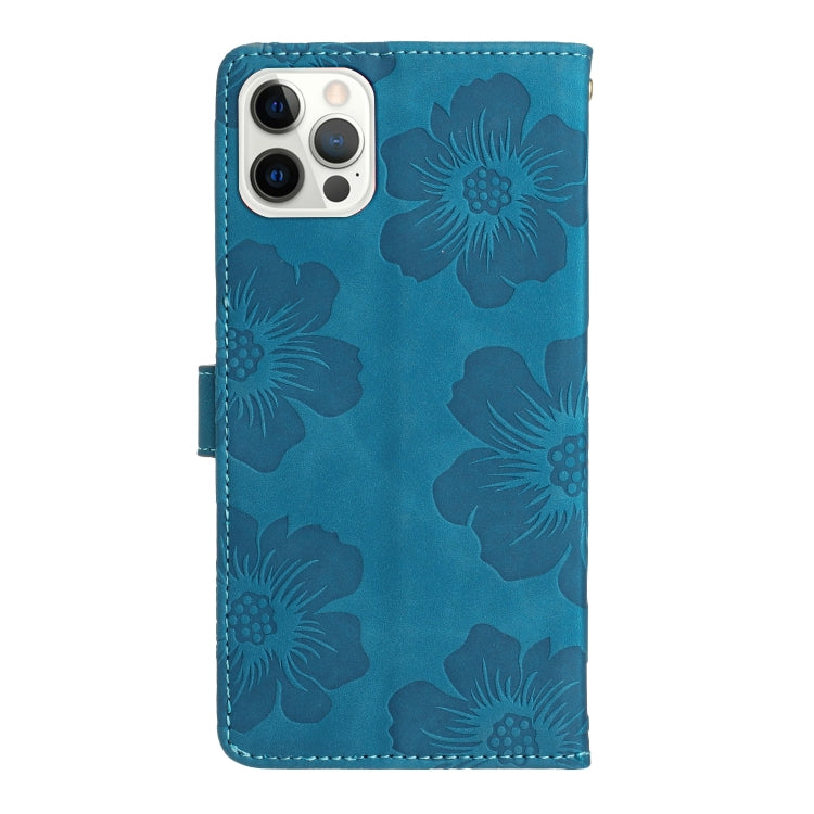 جراب هاتف جلدي بنقشة زهور، لهاتف iPhone 13 Pro، لهاتف iPhone 13