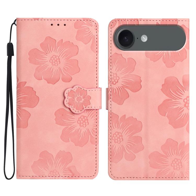 جراب هاتف جلدي بنقشة زهور، مناسب لأجهزة iPhone 17 Pro Max وiPhone 17 Pro وiPhone 17 وiPhone 17 Air وiPhone 16e وiPhone 16 Pro Max وiPhone 16 Pro وiPhone 16 Plus وiPhone 16