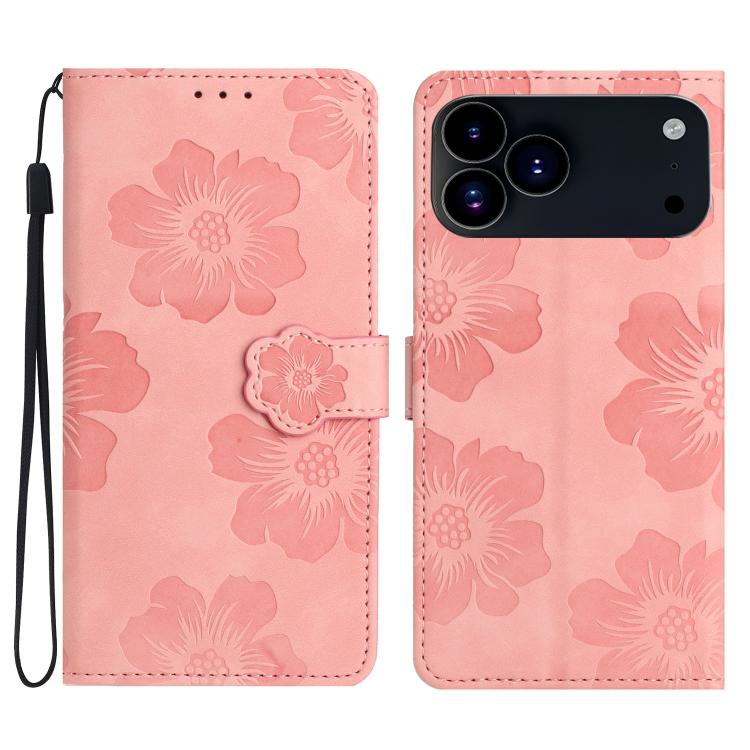 جراب هاتف جلدي بنقشة زهور، مناسب لأجهزة iPhone 17 Pro Max وiPhone 17 Pro وiPhone 17 وiPhone 17 Air وiPhone 16e وiPhone 16 Pro Max وiPhone 16 Pro وiPhone 16 Plus وiPhone 16