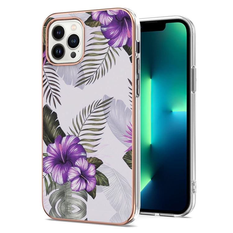 Electroplating Pattern IMD TPU Shockproof Case, For iPhone 15 Pro Max, For iPhone 15 Pro, For iPhone 15 Plus, For iPhone 15