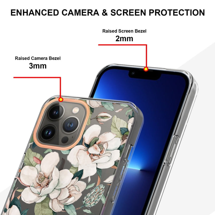 جراب هاتف IMD TPU من سلسلة الزهور والنباتات، مناسب لهاتف iPhone 16 Pro Max، وiPhone 16 Pro، وiPhone 16 Plus، وiPhone 16