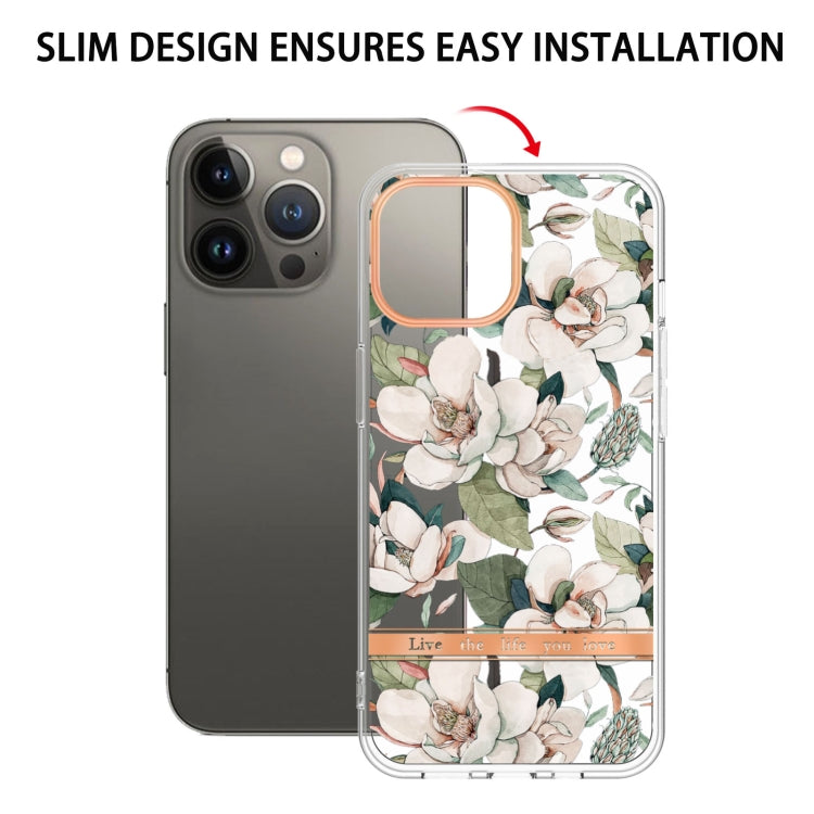 جراب هاتف IMD TPU من سلسلة الزهور والنباتات، مناسب لهاتف iPhone 16 Pro Max، وiPhone 16 Pro، وiPhone 16 Plus، وiPhone 16