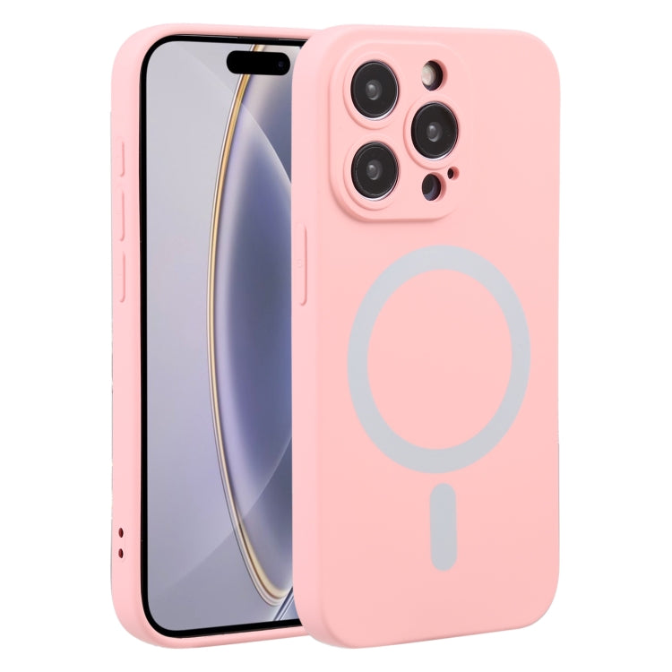 Liquid Silicone Magsafe Phone Case, For iPhone 16 Pro Max, For iPhone 16 Pro, For iPhone 16 Plus, For iPhone 16