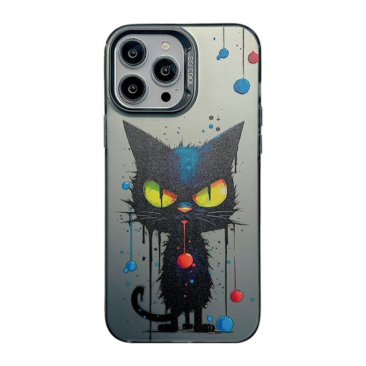 Cute Animal Pattern Series PC + TPU Phone Case, For iPhone 14, For iPhone 15 Pro Max, For iPhone 14 Pro, For iPhone 15 Pro