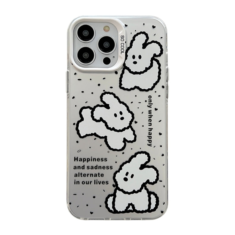 Cute Animal Pattern Series PC + TPU Phone Case, For iPhone 14, For iPhone 15 Pro Max, For iPhone 14 Pro, For iPhone 15 Pro