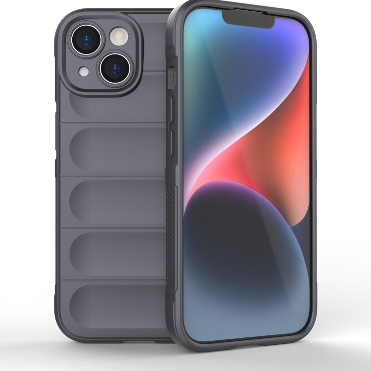 Magic Shield TPU + Flannel Phone Case, For iPhone 15