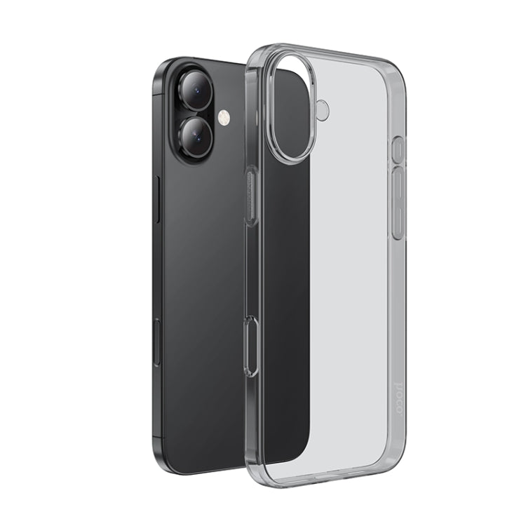 hoco Light Series Soft TPU Phone Case, For iPhone 16 Pro Max, For iPhone 16 Pro, For iPhone 16